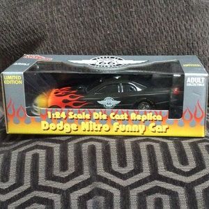 RARE Route 66 Speedway Joliet IL. Limited edition Dodge Nitro diecast funny car